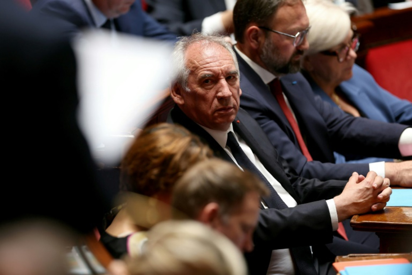 Le Premier ministre François Bayrou, le 18 juin 2025 à l'Assemblée nationale, à Paris © Thomas SAMSON