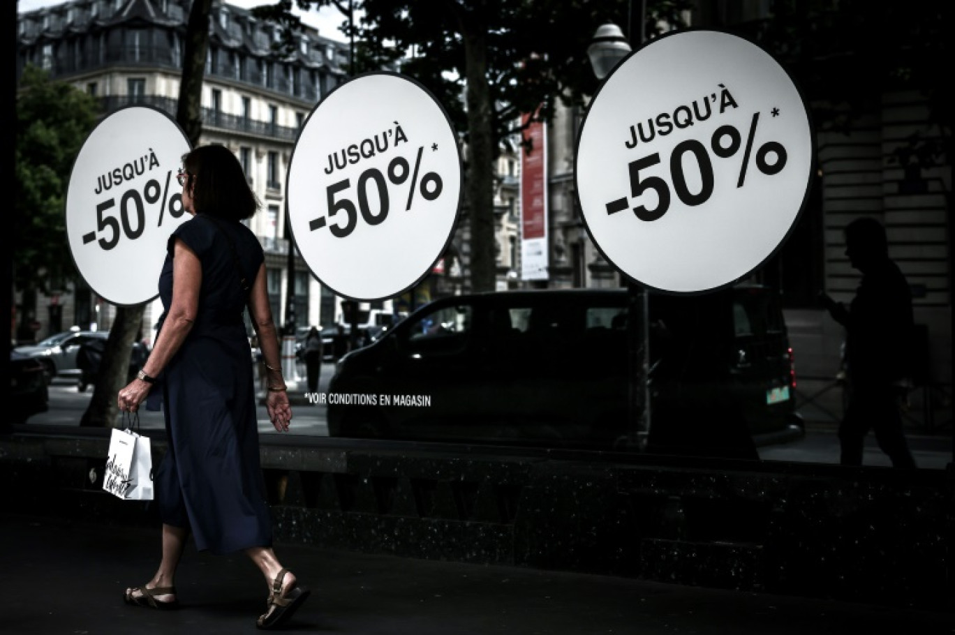 Premier jour des soldes d'été à Paris, le 25 juin 2025 © Thibaud MORITZ