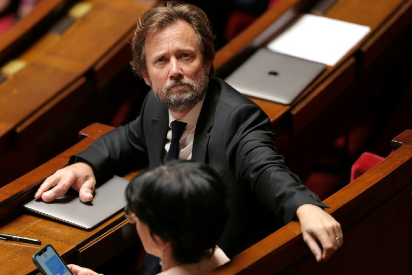 Le président du groupe PS à l'Assemblée, Boris Vallaud, le 25 juin 2025 à l'Assemblée nationale à Paris © Thomas SAMSON