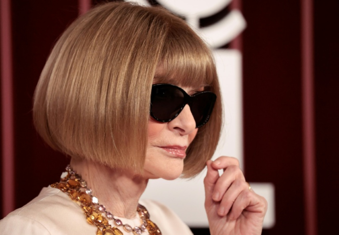 Anna Wintour, rédactrice en chef de Vogue USA, lors des 78e Tony Awards à New York, le 8 juin 2025 © kena betancur