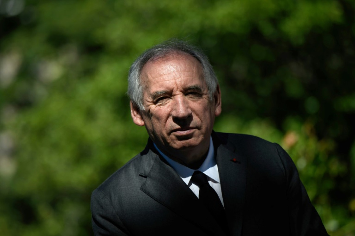 Le Premier ministre François Bayrou le 27 juin 2025, à Briançon, dans les Hautes-Alpes © JEFF PACHOUD