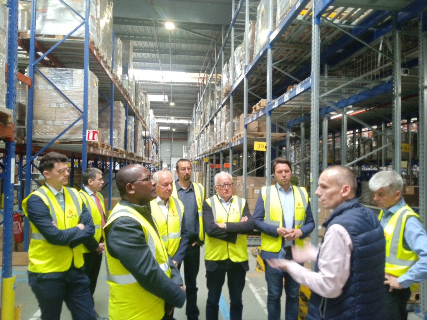 Le sous-préfet de l'arrondissement de Saint-Quentin accompagné des acteurs de l'emploi sur le territoire, a visité l'entreprise.