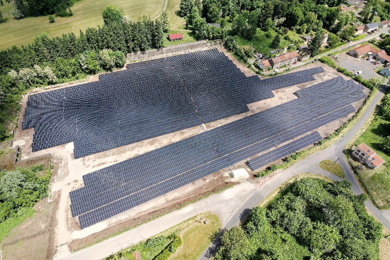 © Corsica Sole. La centrale de solaire de Corsica Sole à Cirey-sur-Vezouze sera inaugurée le 19 juin.