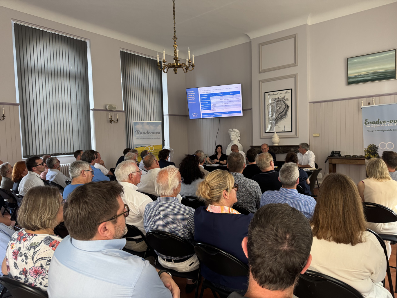 Les membres de l'agence d'attractivité se sont réunis en assemblée générale extraordinaire. © Aletheia Press / D.Boulogne