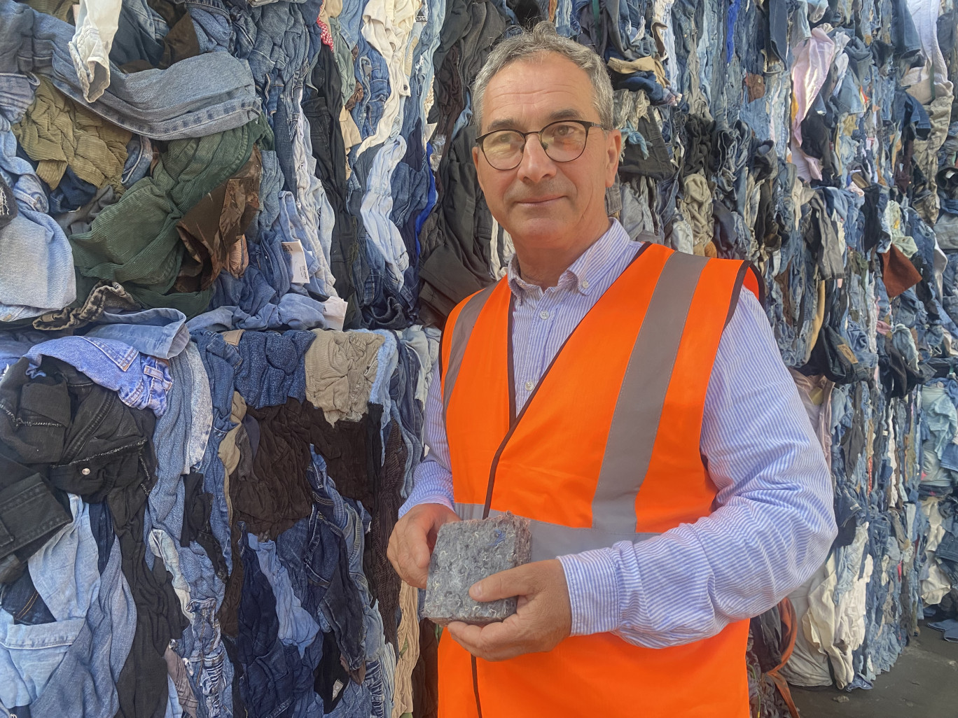 Emmanuel Pilloy en visite sur le site de L'Étoile dans la Somme.