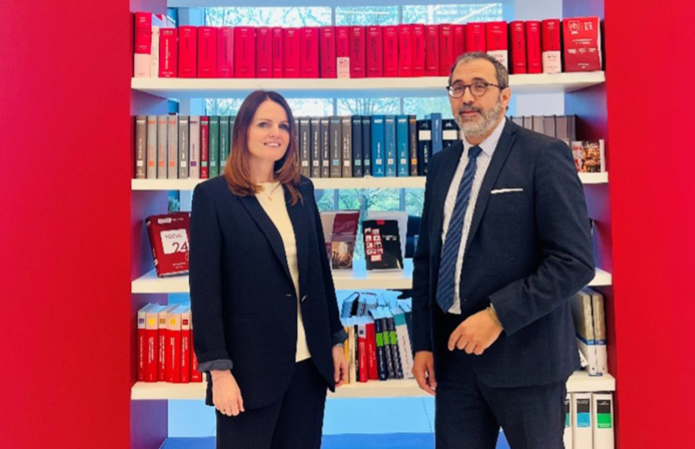 © Lefebvre Dalloz. Ketty de Falco, directrice générale de Lefebvre Dalloz et Rui-Manuel Pereira, Bâtonnier du Barreau de Nancy viennent d’annoncer leur partenariat pour accompagner les avocats dans leur transition numérique.