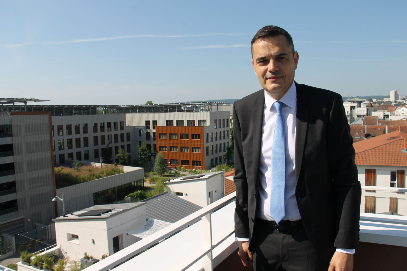 © Emmanuel Varrier. «Pour chaque programme, nous travaillons d’abord sur l’espace naturel présent et ensuite nous adaptons le bâti au parc paysage créé», explique Bruno Reymann, fondateur et président de BRE Immobilier.