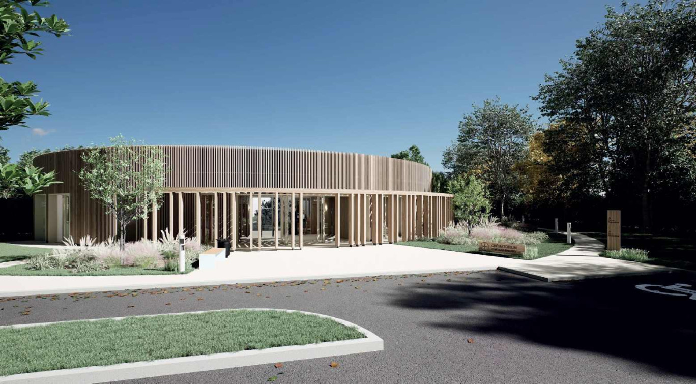 Le futur crématorium. (c) ville de Château-Thierry
