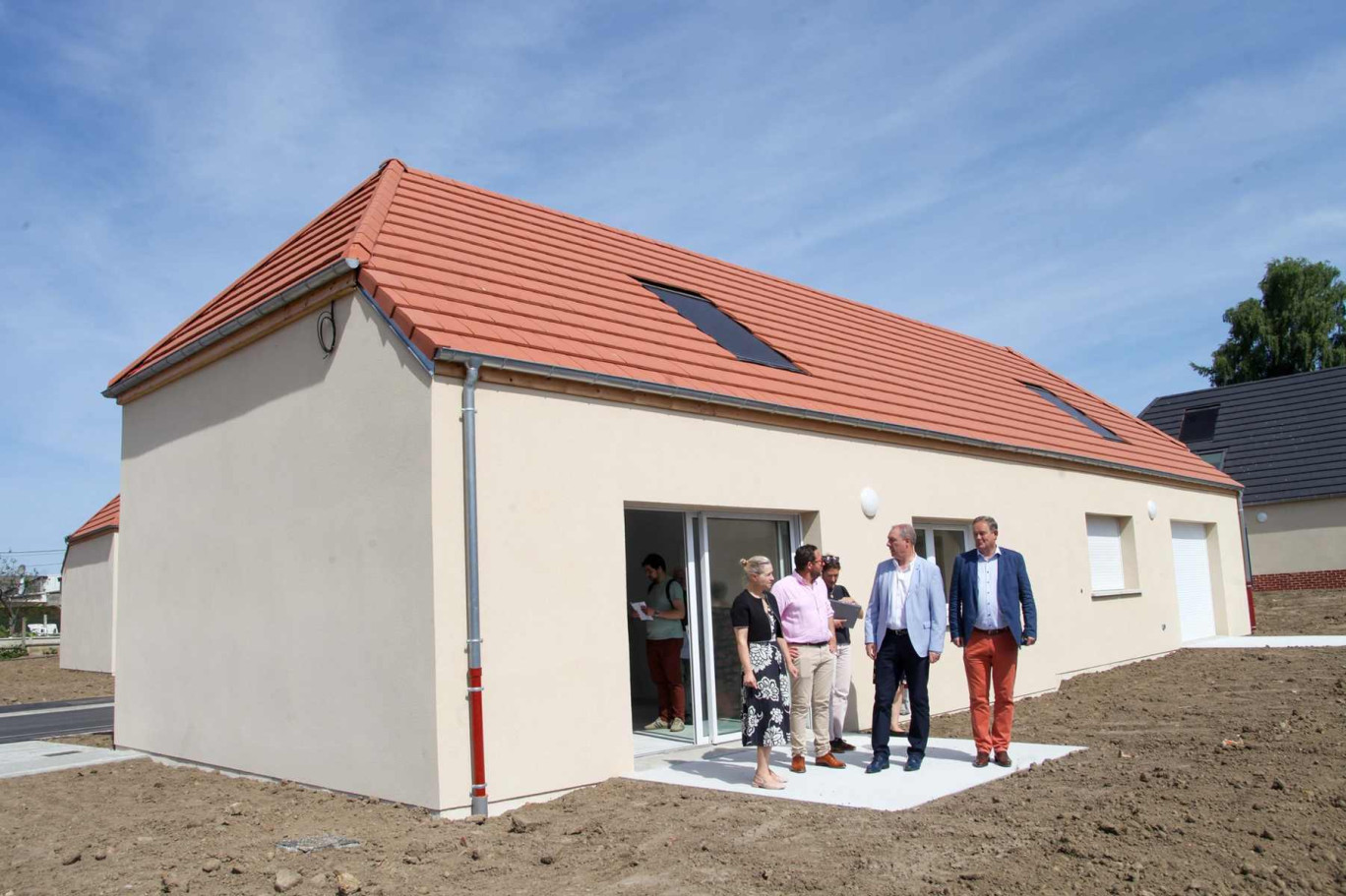 De nouveaux logements à Boué. (c) Département de l'Aisne
