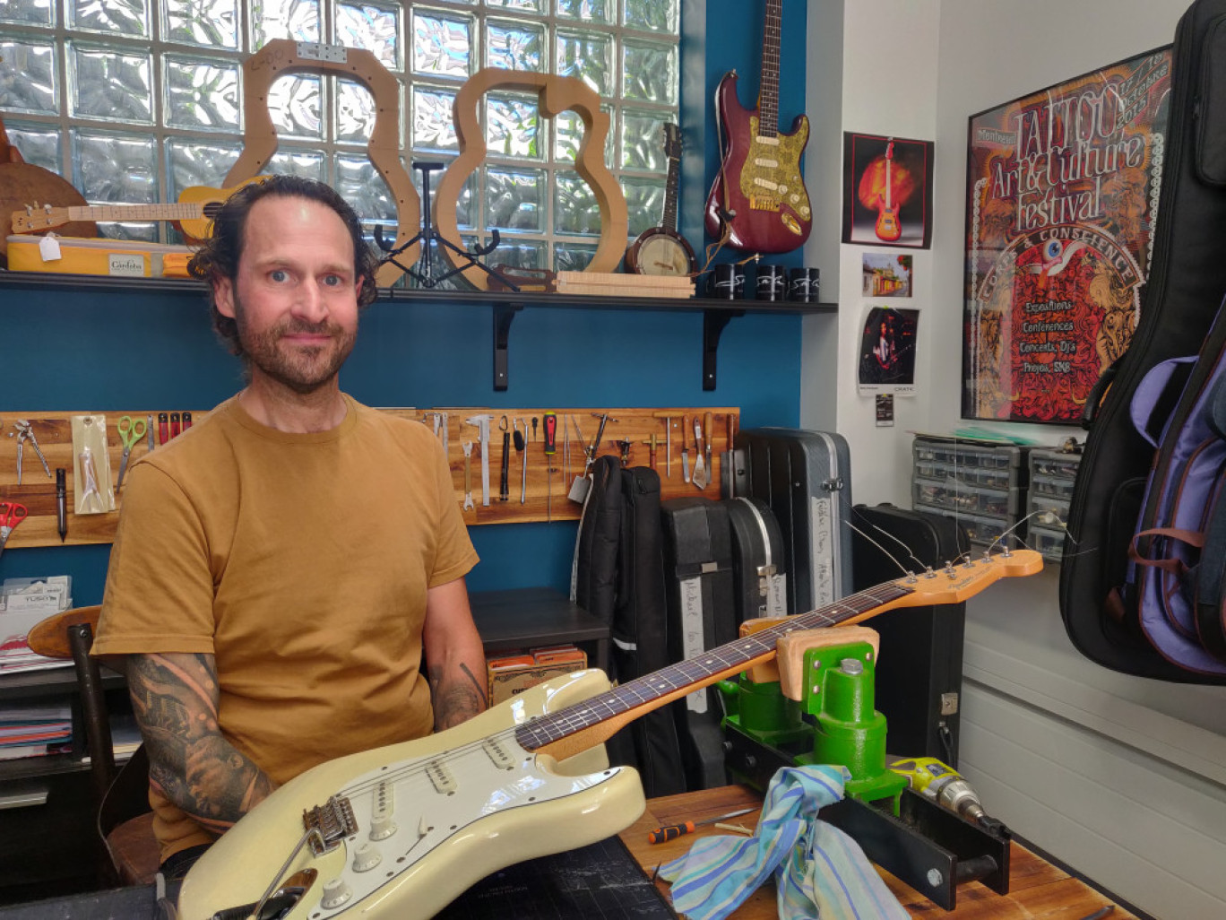 Régis Sala est habité par la musique depuis l’enfance. © Aletheia Press / DLP