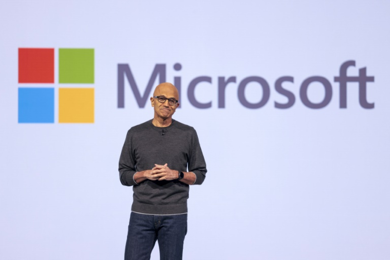 Le PDG de Microsoft, Satya Nadella, à Seattle (Washington), le 19 mai 2025 © Jason Redmond