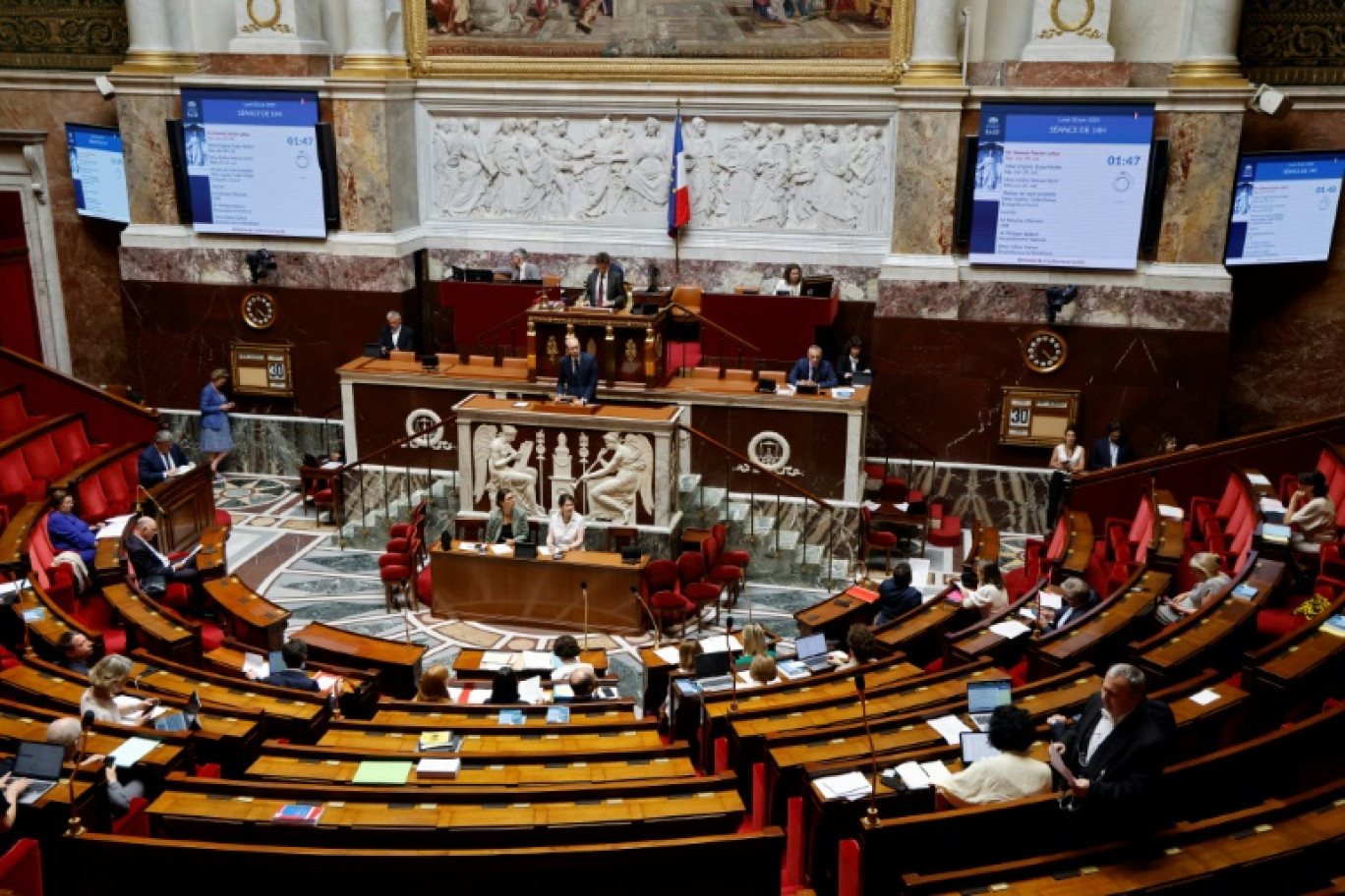 Le projet de loi transposant plusieurs accords trouvés entre syndicats et patronat, dont celui destiné à faciliter l'emploi des seniors, arrive jeudi en première lecture à l'Assemblée nationale © Ludovic MARIN