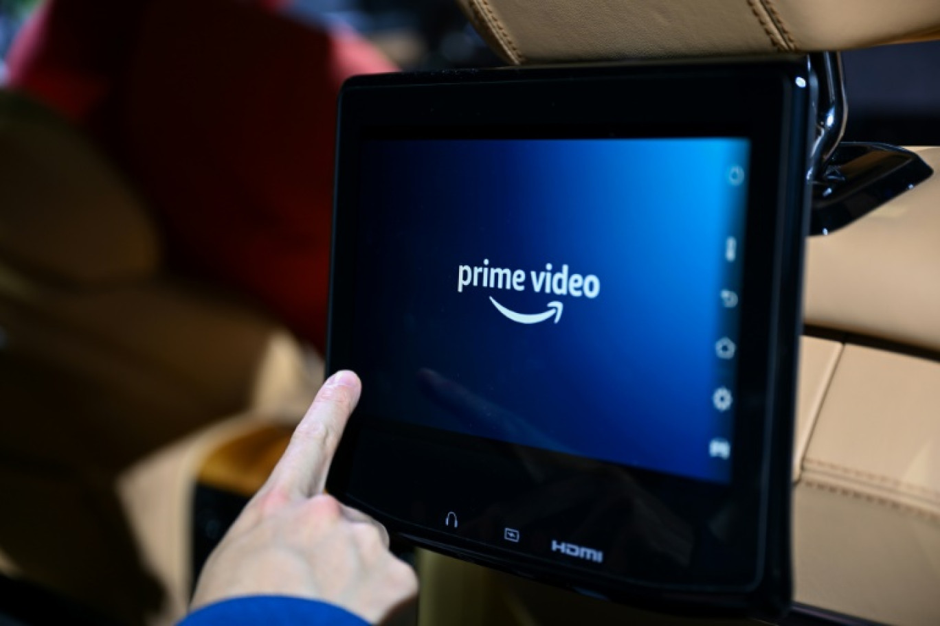 Le logo Amazon Prime Video est affiché à Las Vegas, Nevada, le 7 janvier 2023. © Patrick T. Fallon