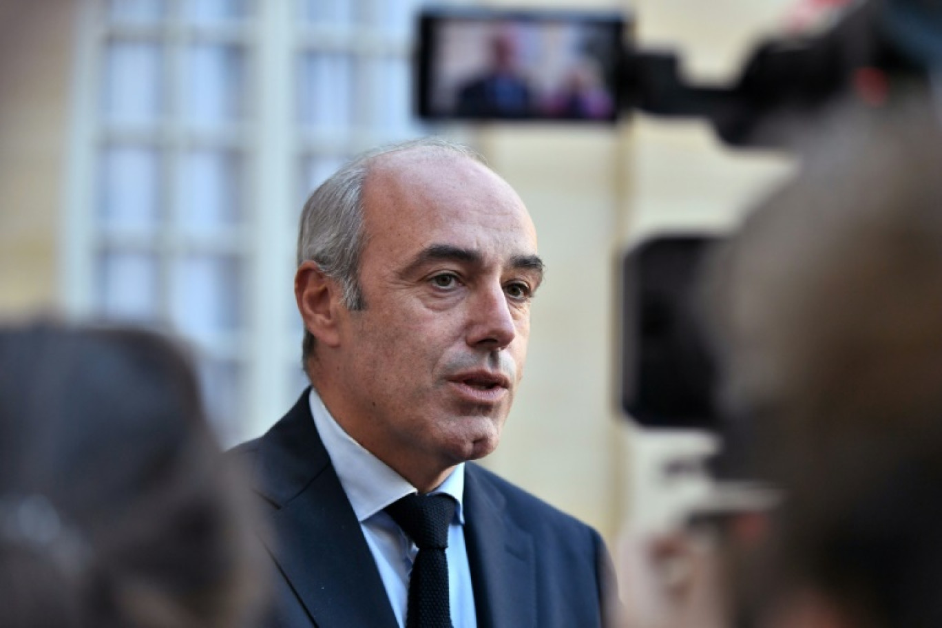 Le député LR d'Eure-et-Loir, Olivier Marleix, à Paris le 22 septembre 2022 © STEPHANE DE SAKUTIN