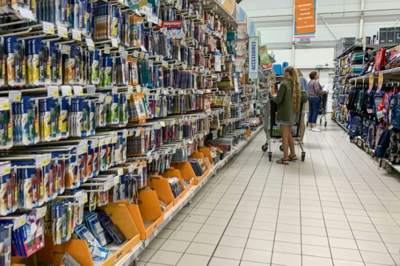 Après une légère baisse en 2024, les prix des fournitures scolaires enregistrent cette année une hausse de 2%, selon une estimation communiquée par l'association de défense des consommateurs UFC-Que Choisir © DENIS CHARLET