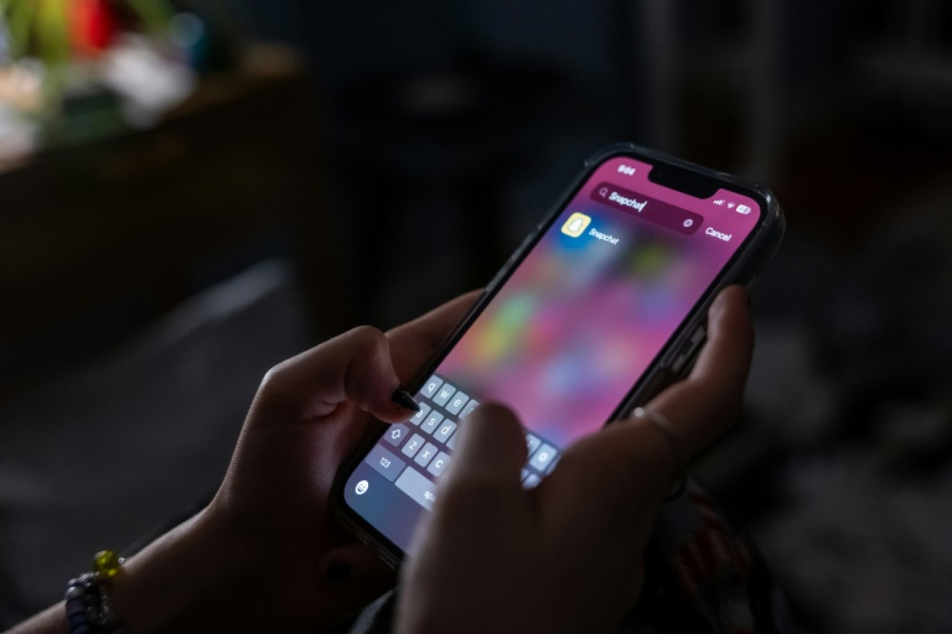 Smartphone use should not be allowed before 12, said the report © SPENCER PLATT