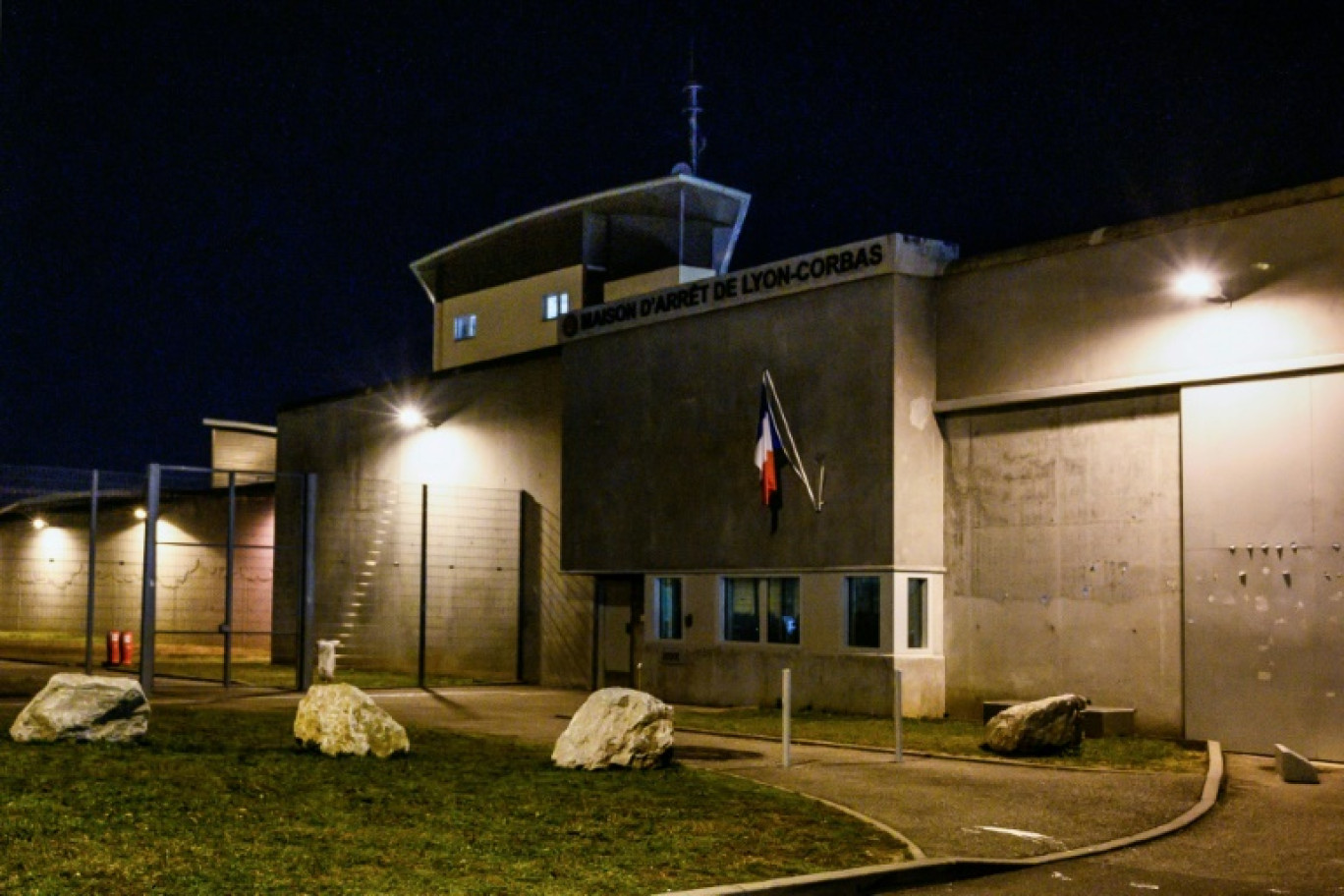 La prison de Lyon-Corbas, le 20 février 2019 dans le Rhône © Jeff PACHOUD