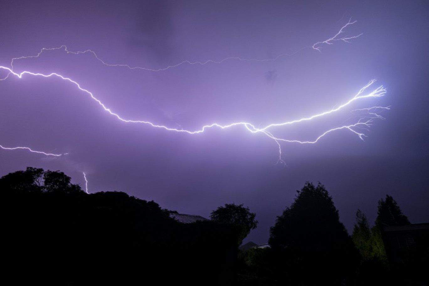 Orage à Bruay-la-Buissière (Pas-de-Calais) le 14 juin 2025 © Sameer Al-DOUMY
