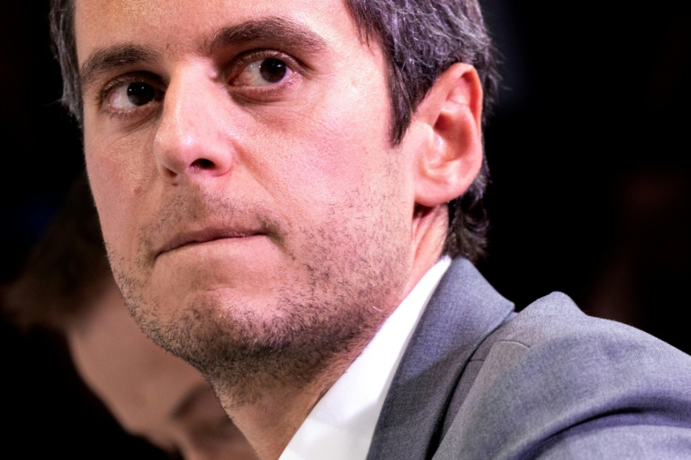 Le secrétaire général de Renaissance Gabriel Attal le 5 juillet 2025 à Paris © Sebastien DUPUY