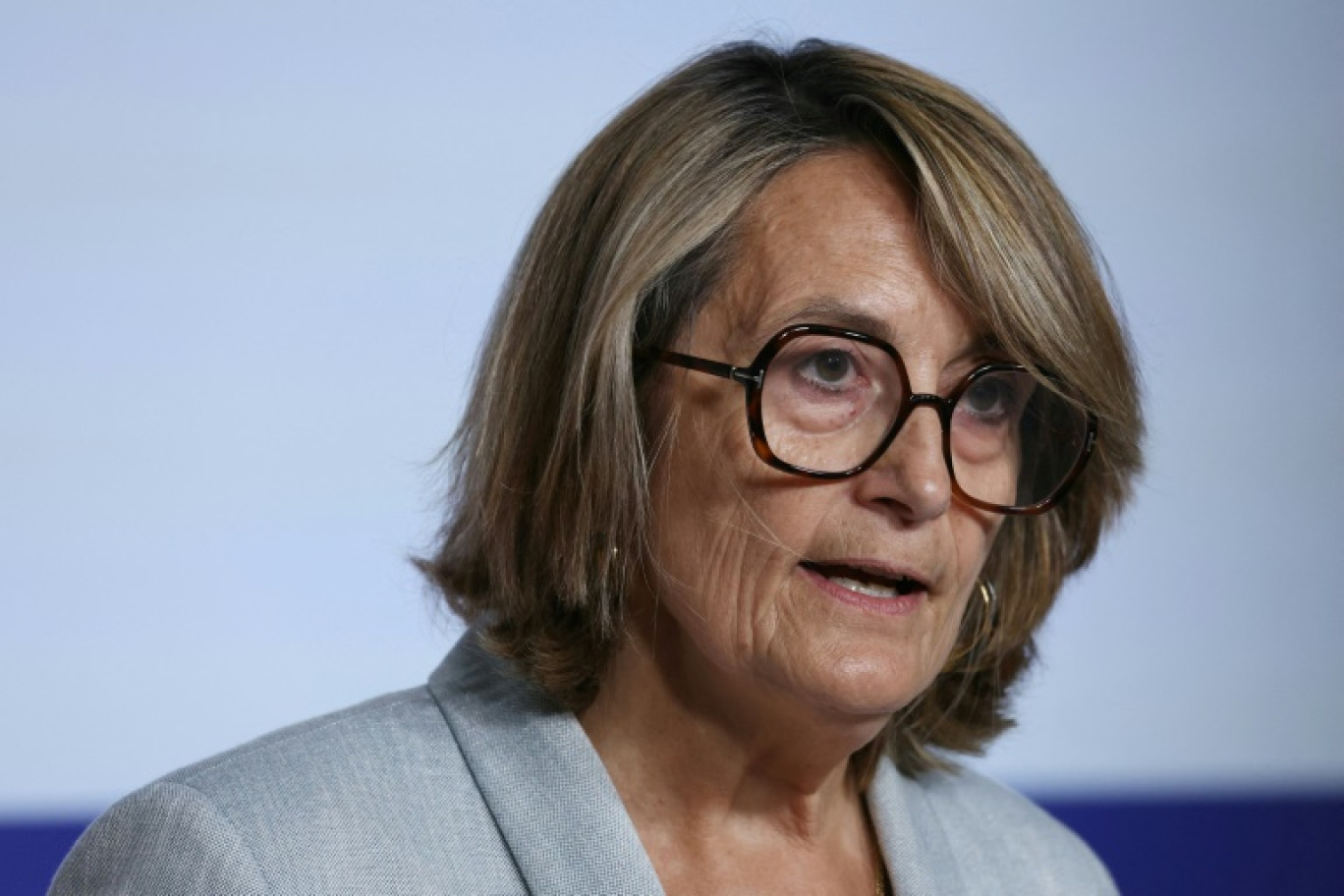 La porte-parole du gouvernement Sophie Primas, le 11 juillet 2025 à Paris © THOMAS SAMSON