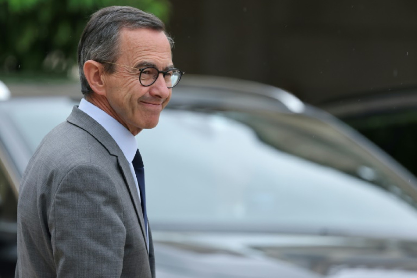 Le ministre de l'Intérieur Bruno Retailleau à la sortie du Conseil des ministres à l'Elysée, le 16 juillet 2025 à Paris © Ludovic MARIN