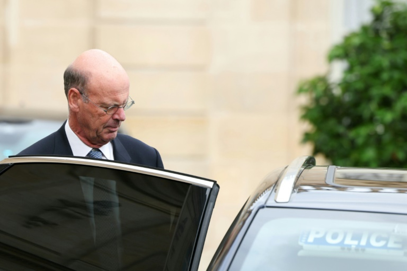 Le ministre de l'Economie, Eric Lombard à la sortie du Conseil des ministres à l'Elysée, le 23 juillet 2025 à Paris © Alain JOCARD