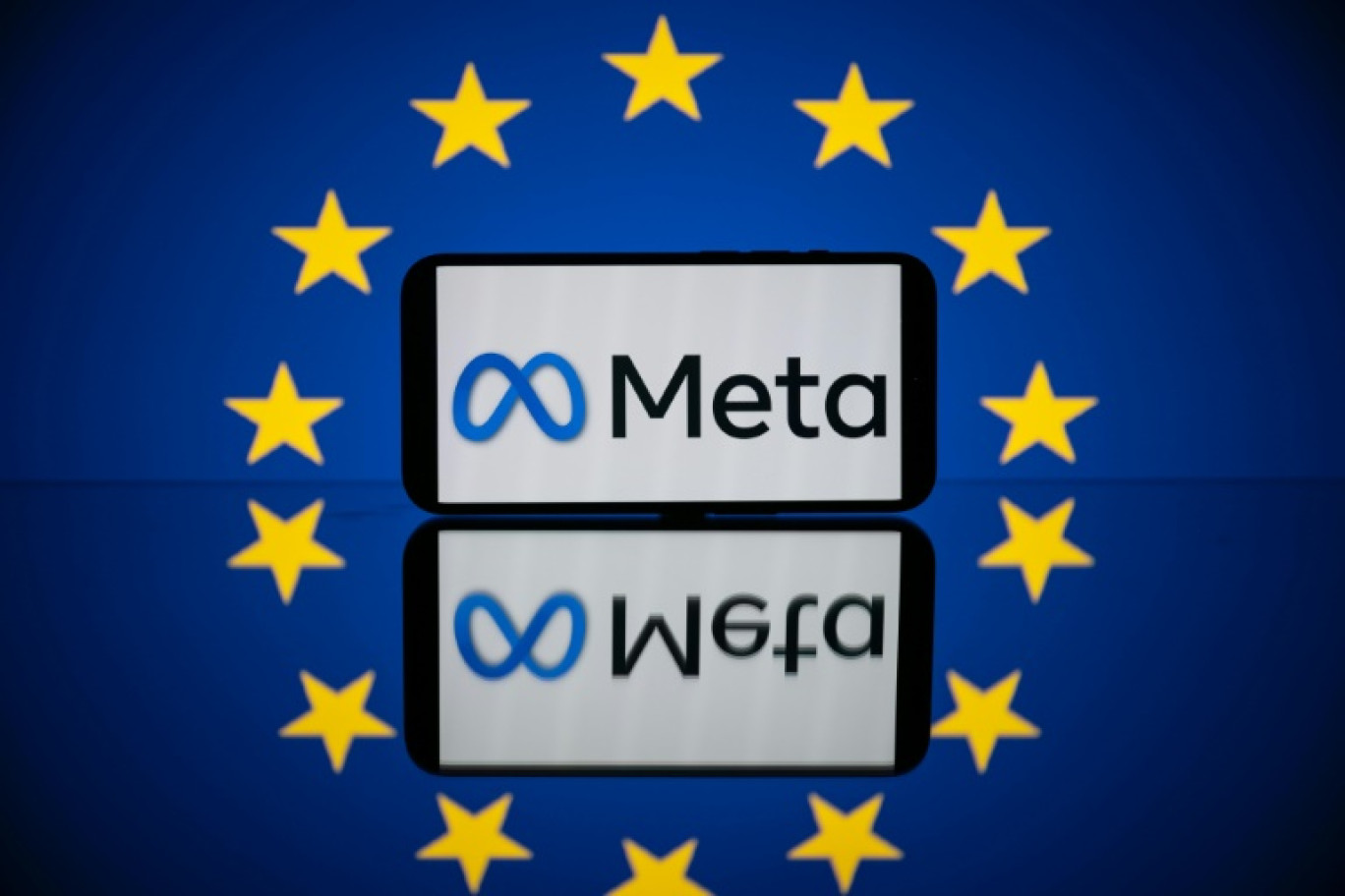 Le groupe américain Meta, qui possède notamment Facebook et Instagram, a annoncé vendredi qu'il "n'autoriserait plus les publicités politiques" sur ses plateformes à partir du mois d'octobre dans l'Union européenne, en mettant en cause les règles "impraticables" de Bruxelles © Lionel BONAVENTURE