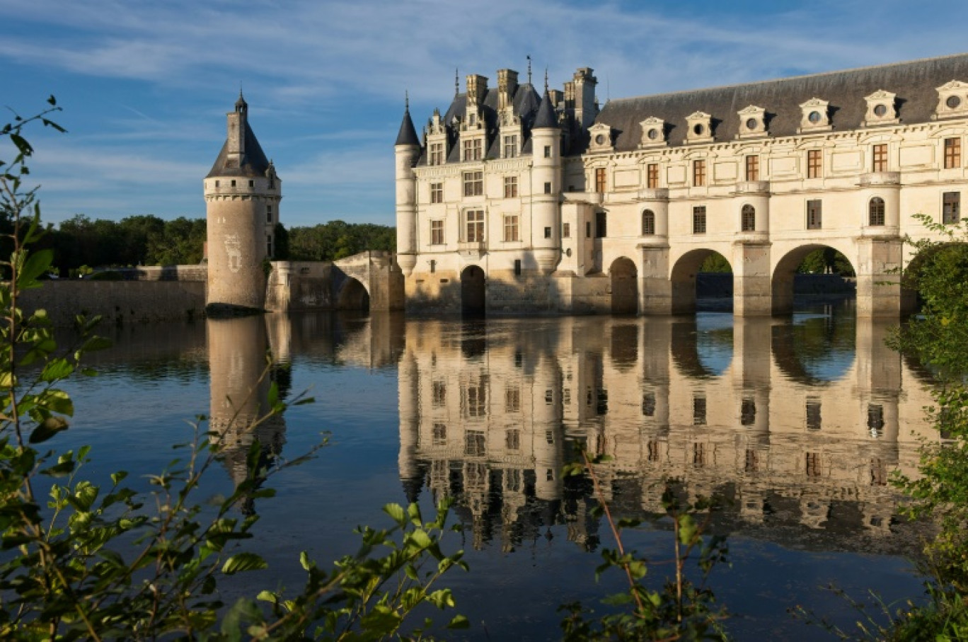 Le château de Chenonceau, en Indre-et-Loire, le 3 septembre 2023 © GUILLAUME SOUVANT