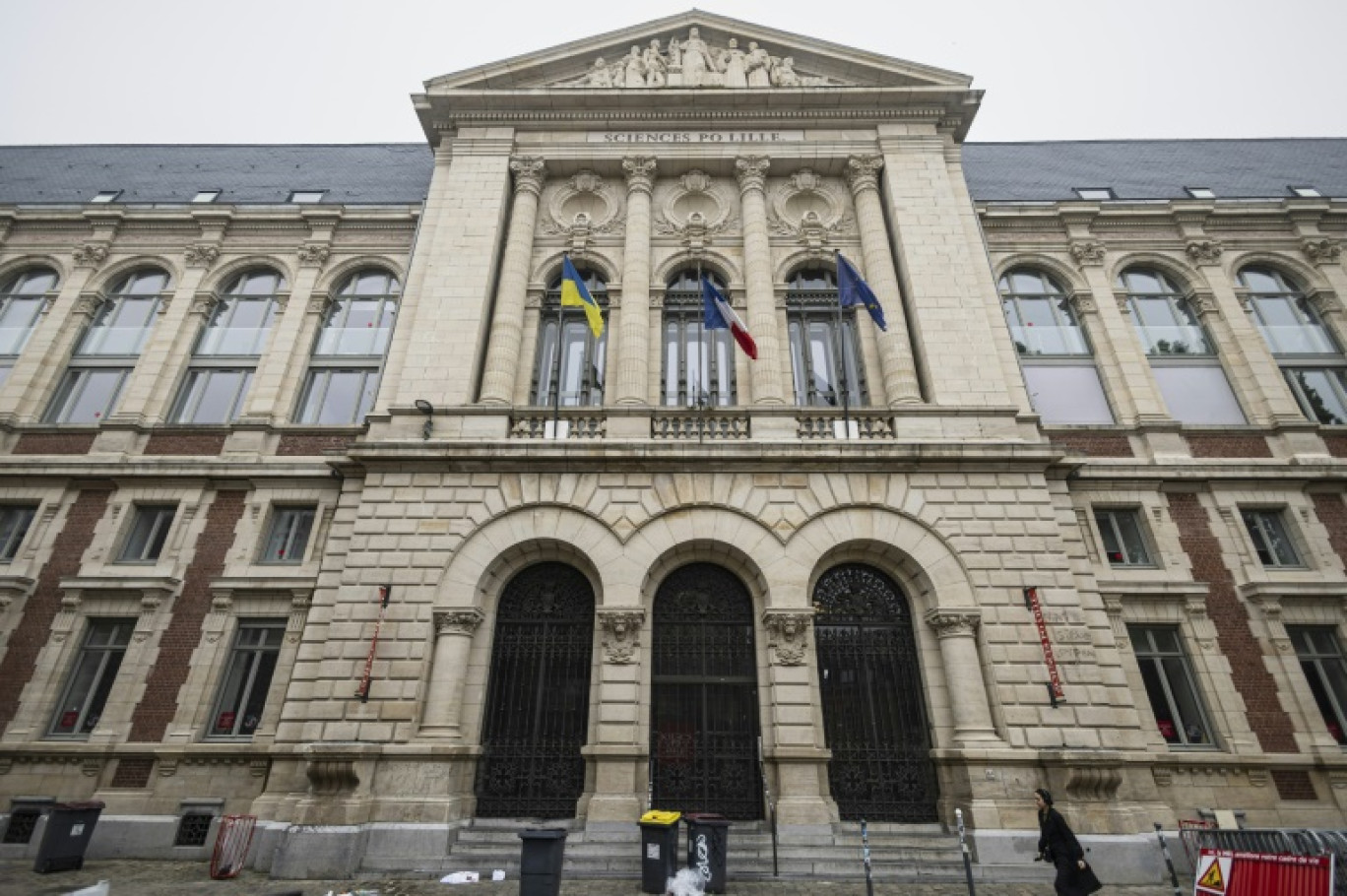 L'Institut d'études politiques de Lille le 2 mai 2024 © Sameer Al-DOUMY