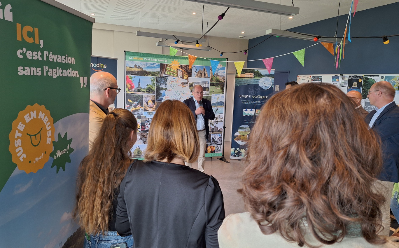 © Meuse Attractivité. Présentation officielle début juillet à proximité du lac de Madine.