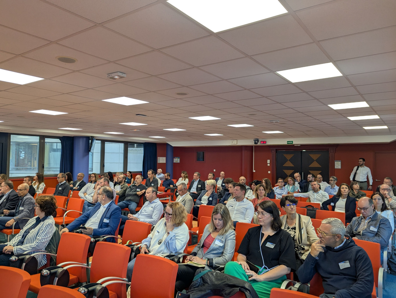 Promoteurs, constructeurs, aménageurs, commercialisateurs ou encore financeurs se sont retrouvés à la CCI pour poser les bases du futur club des acteurs de l’immobilier et de la construction. © Aletheia Press / N.Hubert