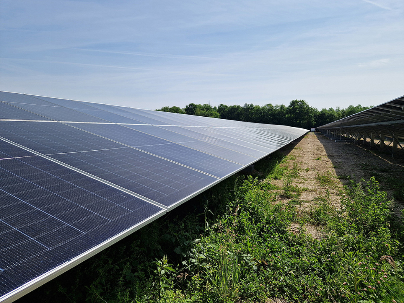 À Labergement-lès-Seurre, le Siceco, par le biais de la SEML Côte-d’Or Energies, participe à la transition énergétique des territoires aux côtés des élus. ©SEMLCôte-d'Or Énergies