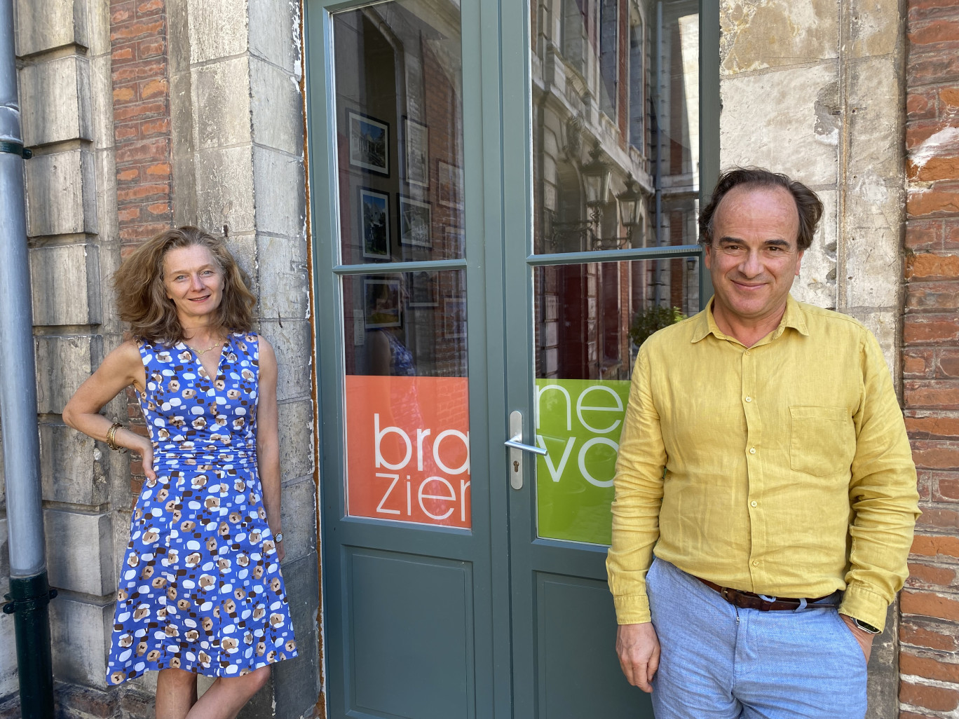 Avec la nouvelle dénomination de leur cabinet Bra-vo, Marie Brazier et Evrard de Nervo affichent leur complémentarité.