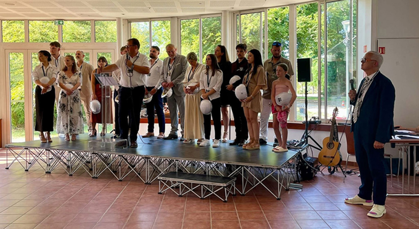 © LCB. Les Constructeurs du Bois viennent de fêter leurs quinze ans le 3 juillet à leur siège d’Epinal.