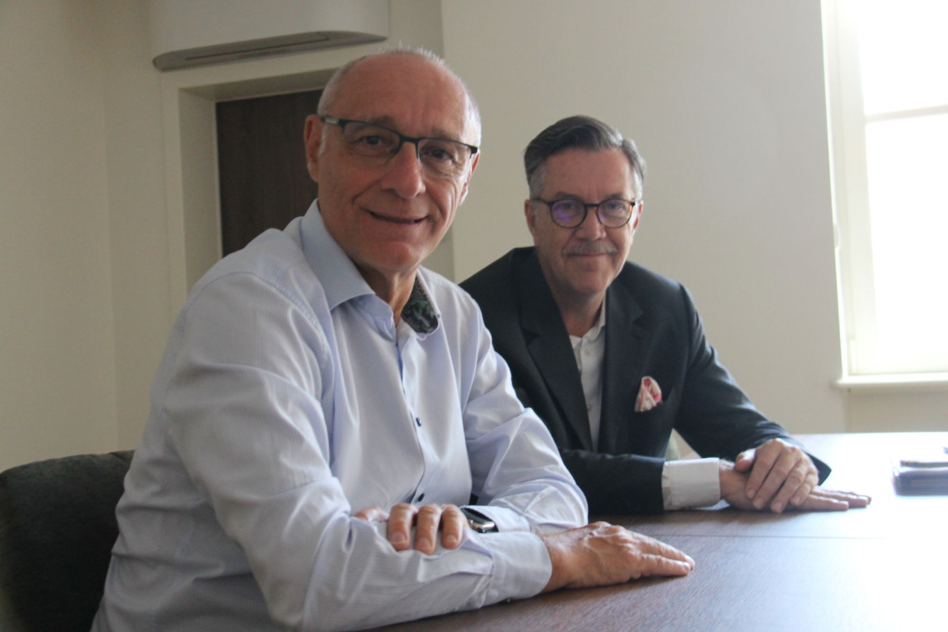 © Emmanuel Varrier. «Devenir société à mission est une continuité de ce que l’on est», assurent Thierry Hory, président de la SEBL Grand Est et Jérôme Barrier, son directeur général.