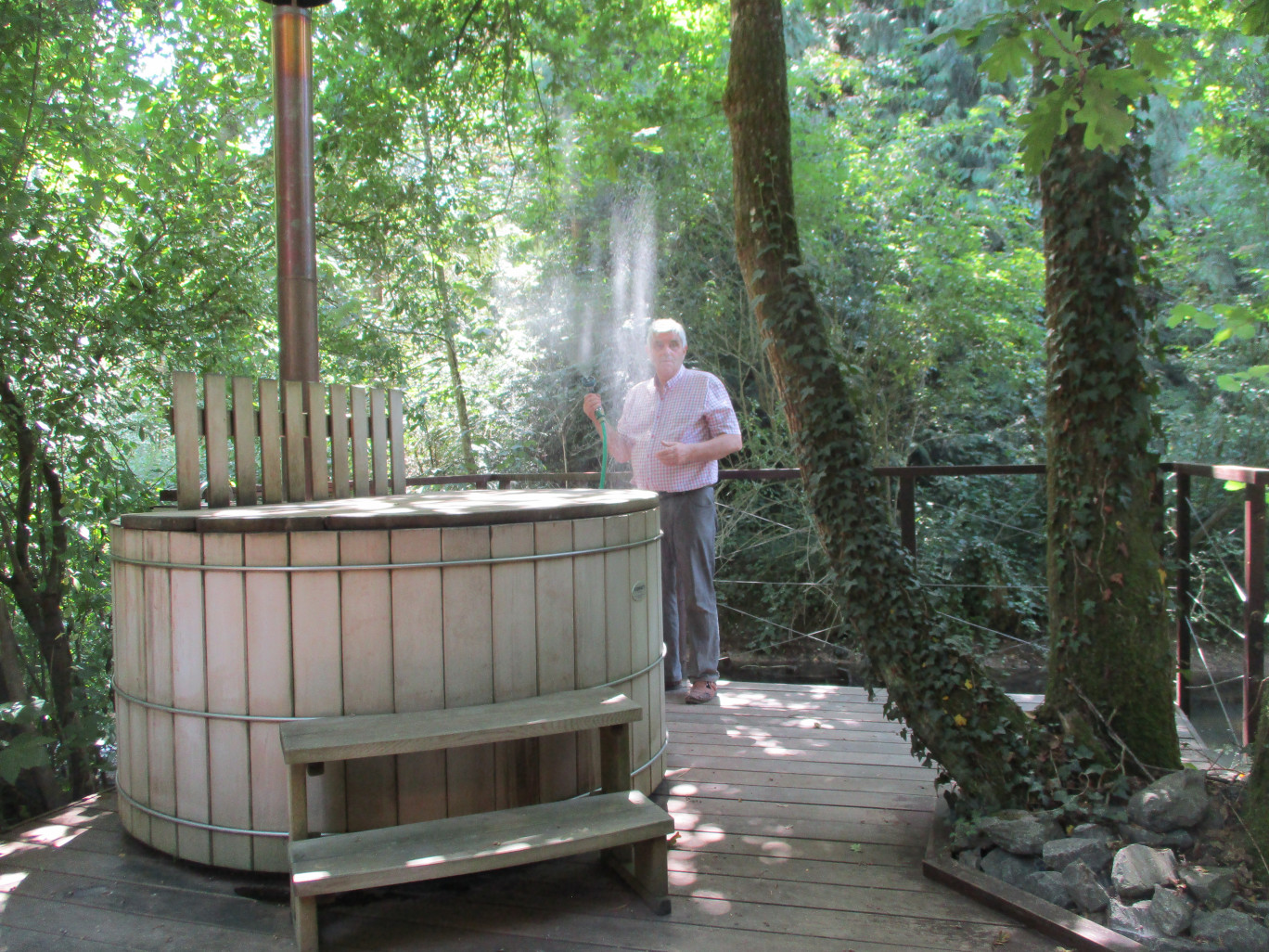 Le bain nordique dans la plus pure tradition des pays scandinaves !