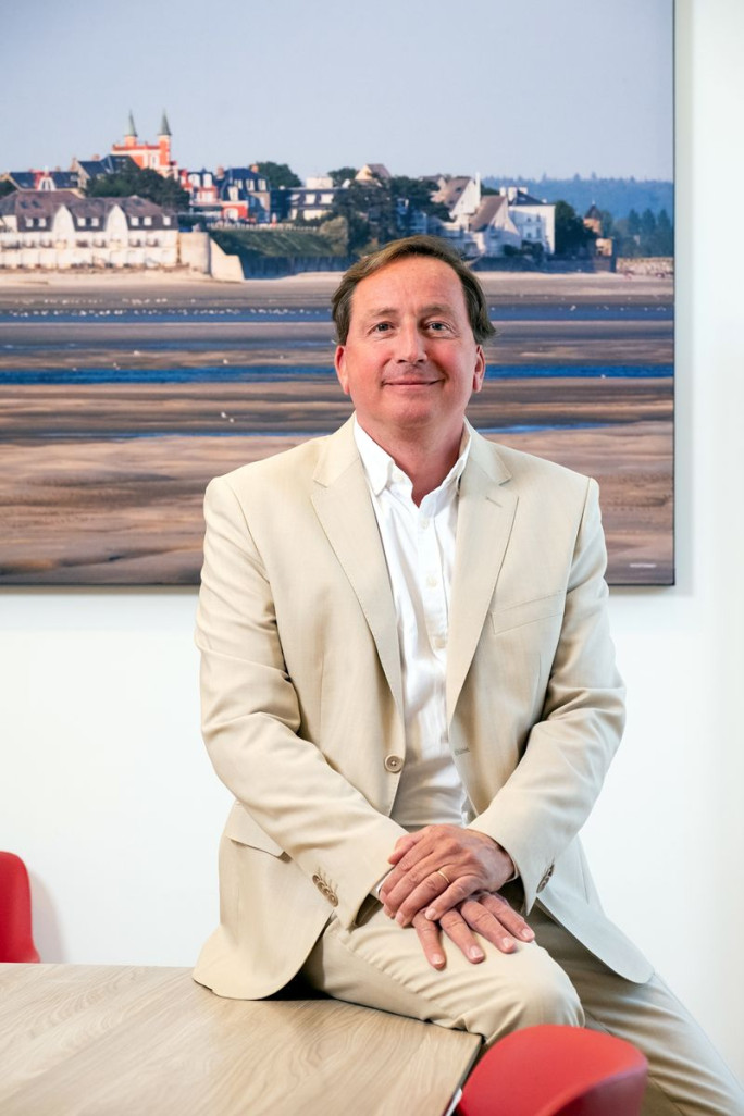 Thomas Giey, nouveau président des notaires de Picardie. © Cyrille Struy