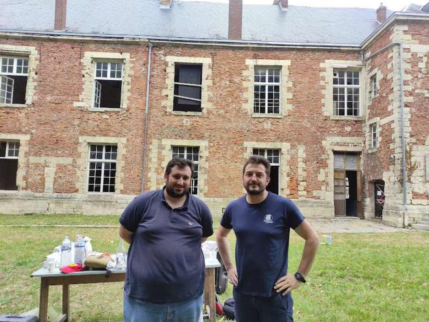 Corentin Stemler, le metteur en scène et Jean-Baptiste Nouailhac, co-fondateur et délégué général de Excellences ruralités.