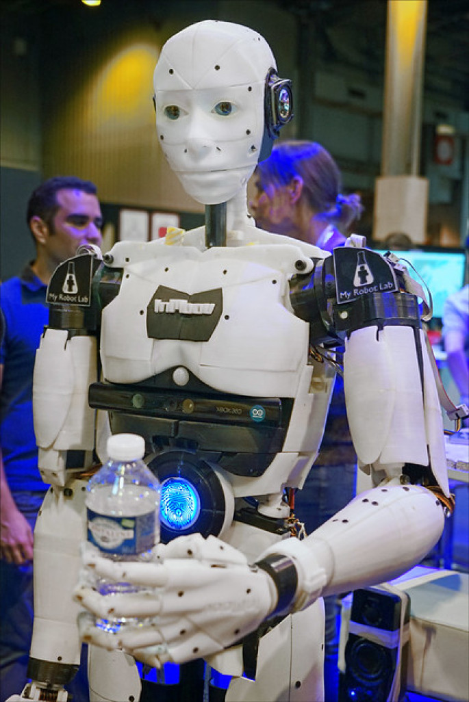 © Flickr InMoov (My Robot Lab), robot open source (Salon Viva Technology, Paris)