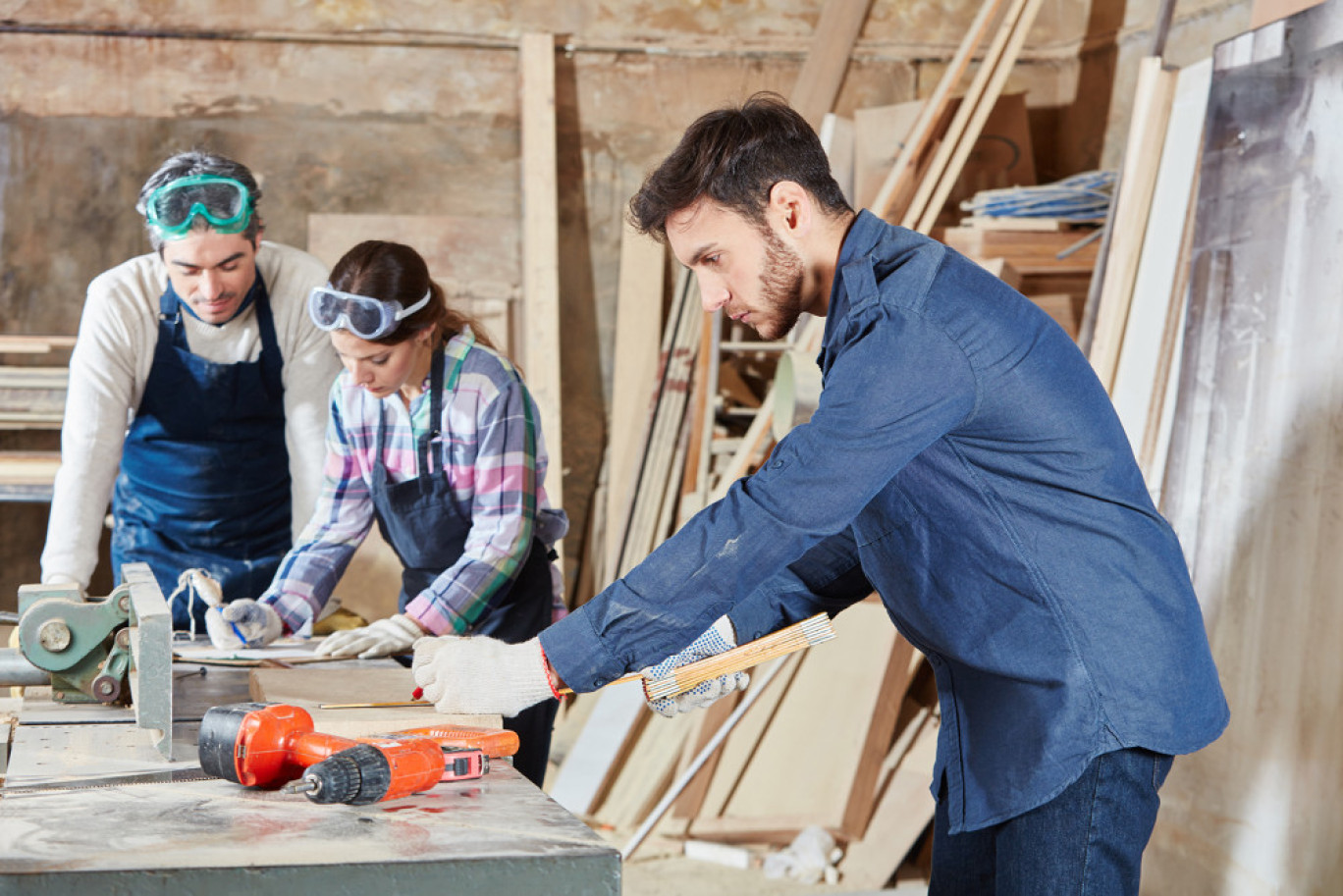 Susciter de nouvelles vocations dans l'artisanat du bâtiment. 