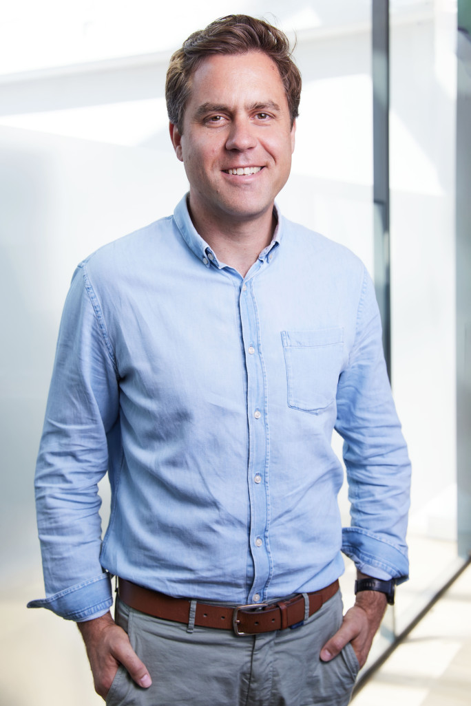Baptiste Maes, fondateur du multi family office Ofilae, à Wasquehal. ©Lena Heleta