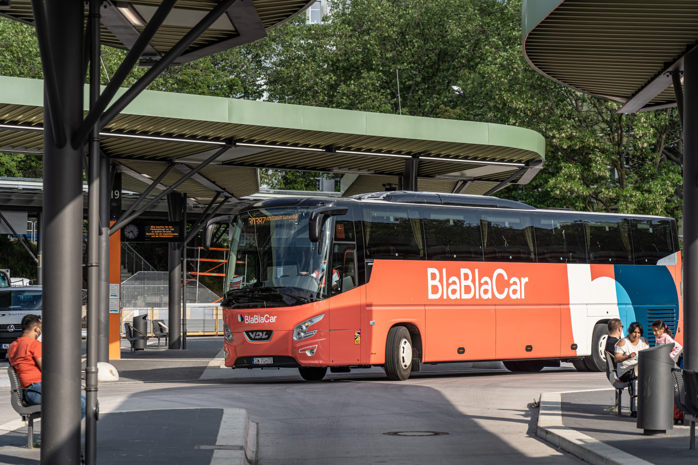 En 2024, la plateforme enregistre 18 millions de voyageurs. © BlaBlaCar