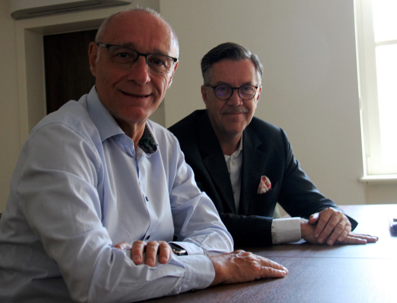 © Emmanuel Varrier- "Être société à mission cale parfaitement avec notre ADN», assurent Thierry Hory le président et Jérôme Barrier, le directeur général de la SEBL Grand Est.