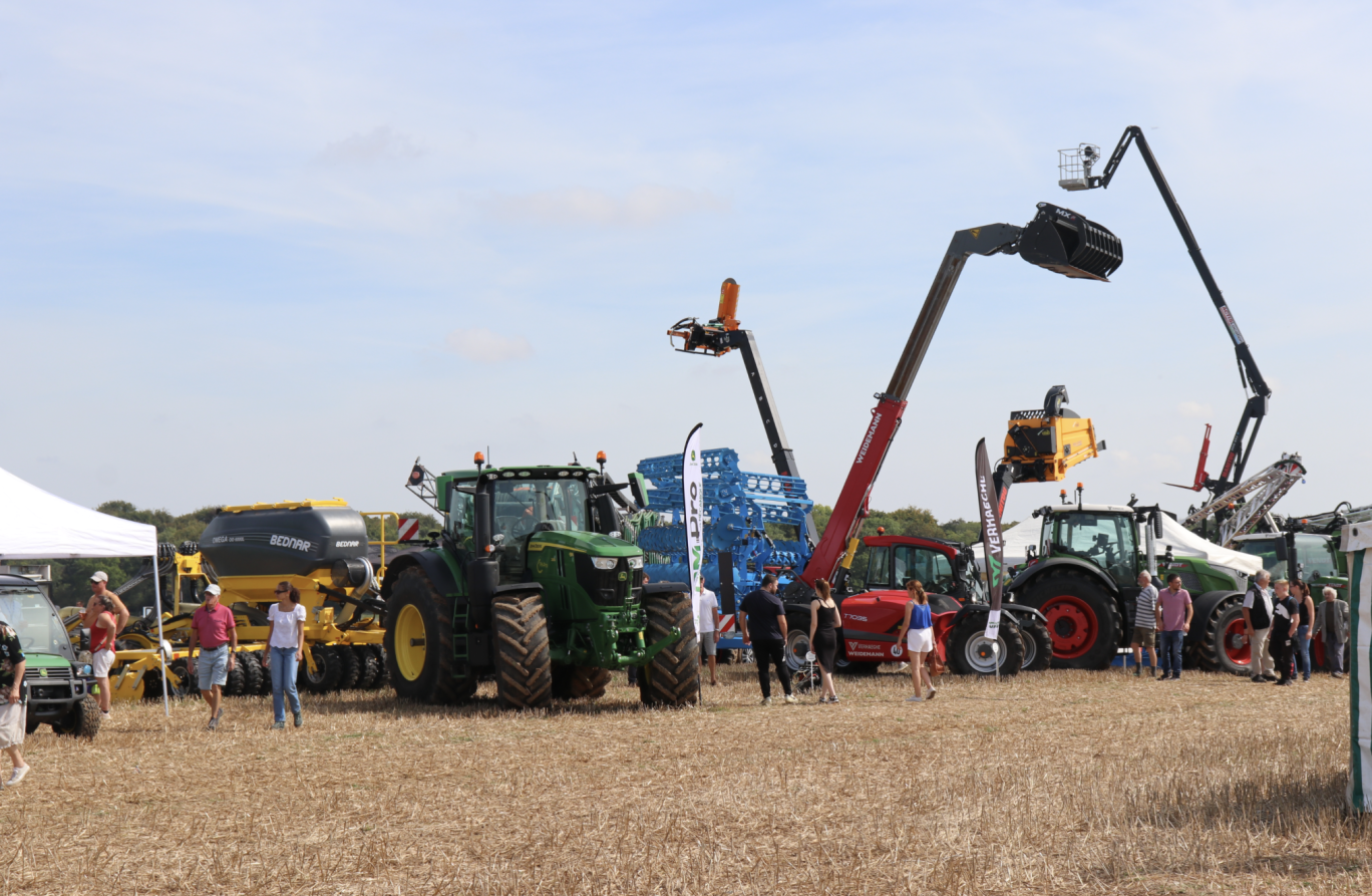 Le machinisme agricole est toujours prisé.