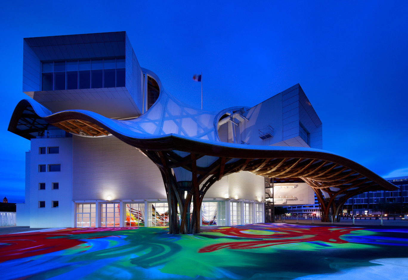 Plus de 300 000 visiteurs l'an passé. © Le Centre Pompidou-Metz.