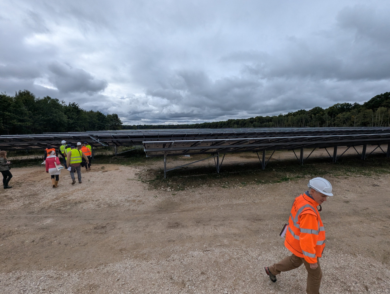 Le parc photovoltaïque de Labergement-lès-Seurre aura demandé six ans d’études et de travaux avant d'être mis en route. © Aletheia Press / Nadège Hubert