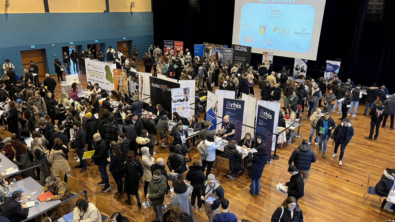 Le Salon de l'Intérim spécial du Luxembourg est devenu un rendez-vous désormais incontournable. © D.R.