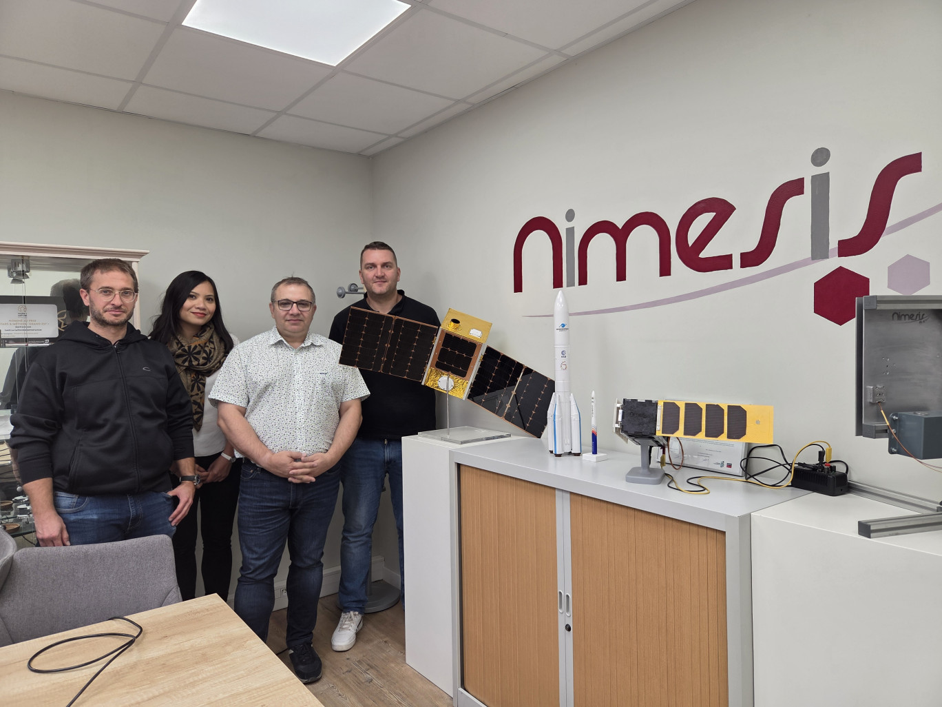 Les effectifs de Nimesis Technology sont en régulière progression. ©  Laurent Siatka.