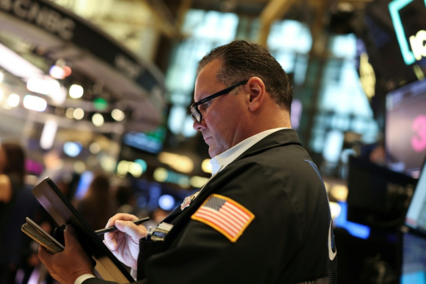 Un opérateur à la Bourse de New York le 7 août 2025 © TIMOTHY A. CLARY