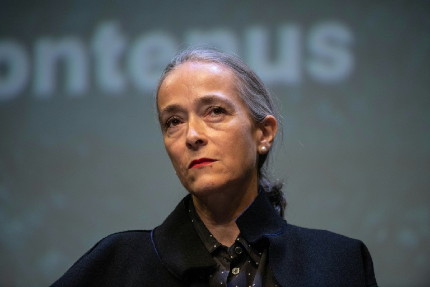 La présidente de France Télévisions, Delphine Ernotte Cunci, le 16 septembre 2022 à La Rochelle © XAVIER LEOTY